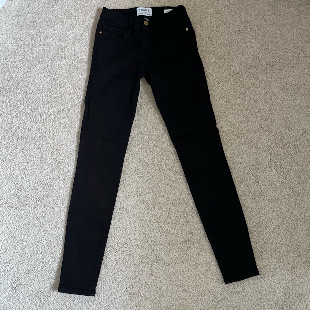 Frame Black Le Skinny de Jeanne - size 23